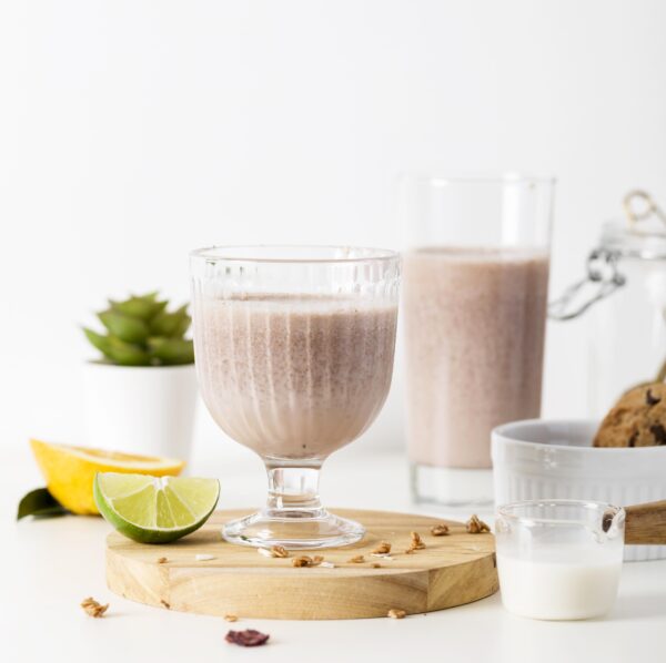 smoothie protéiné (avec graines ou laits végétaux)